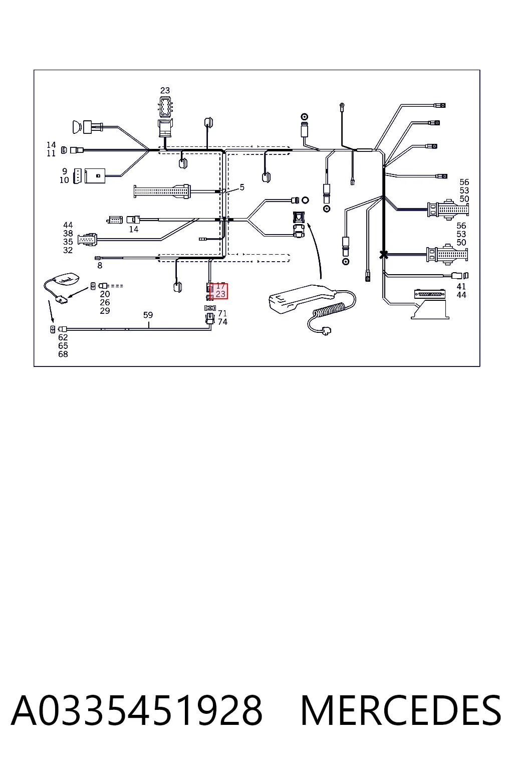 A0335451928 Mercedes