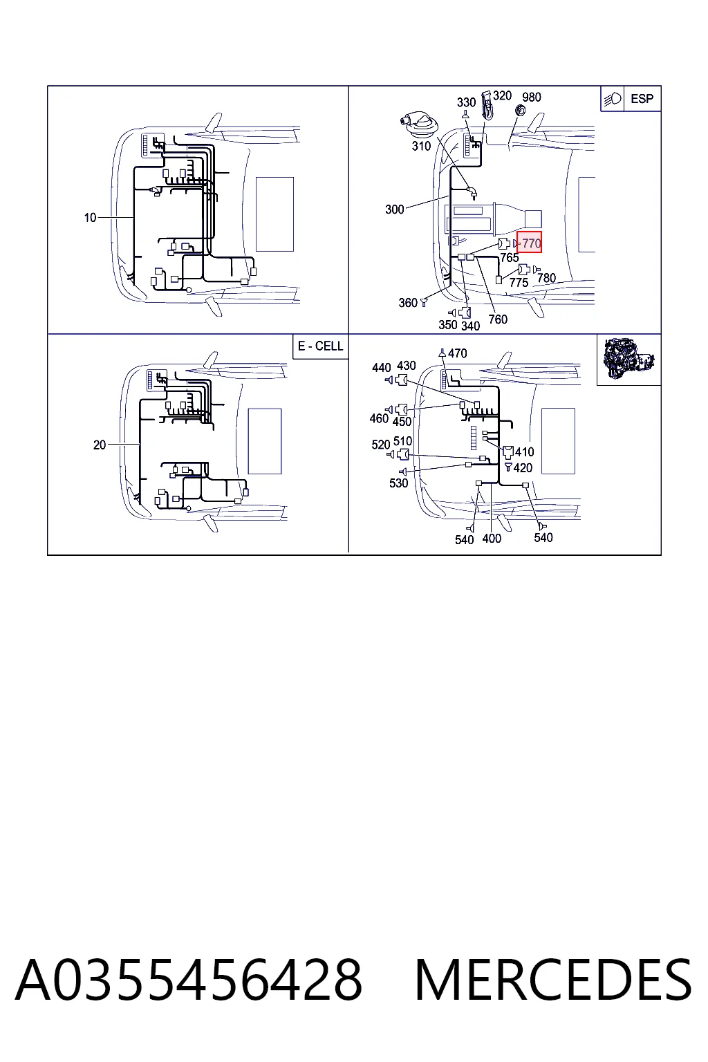 A0355456428 Mercedes