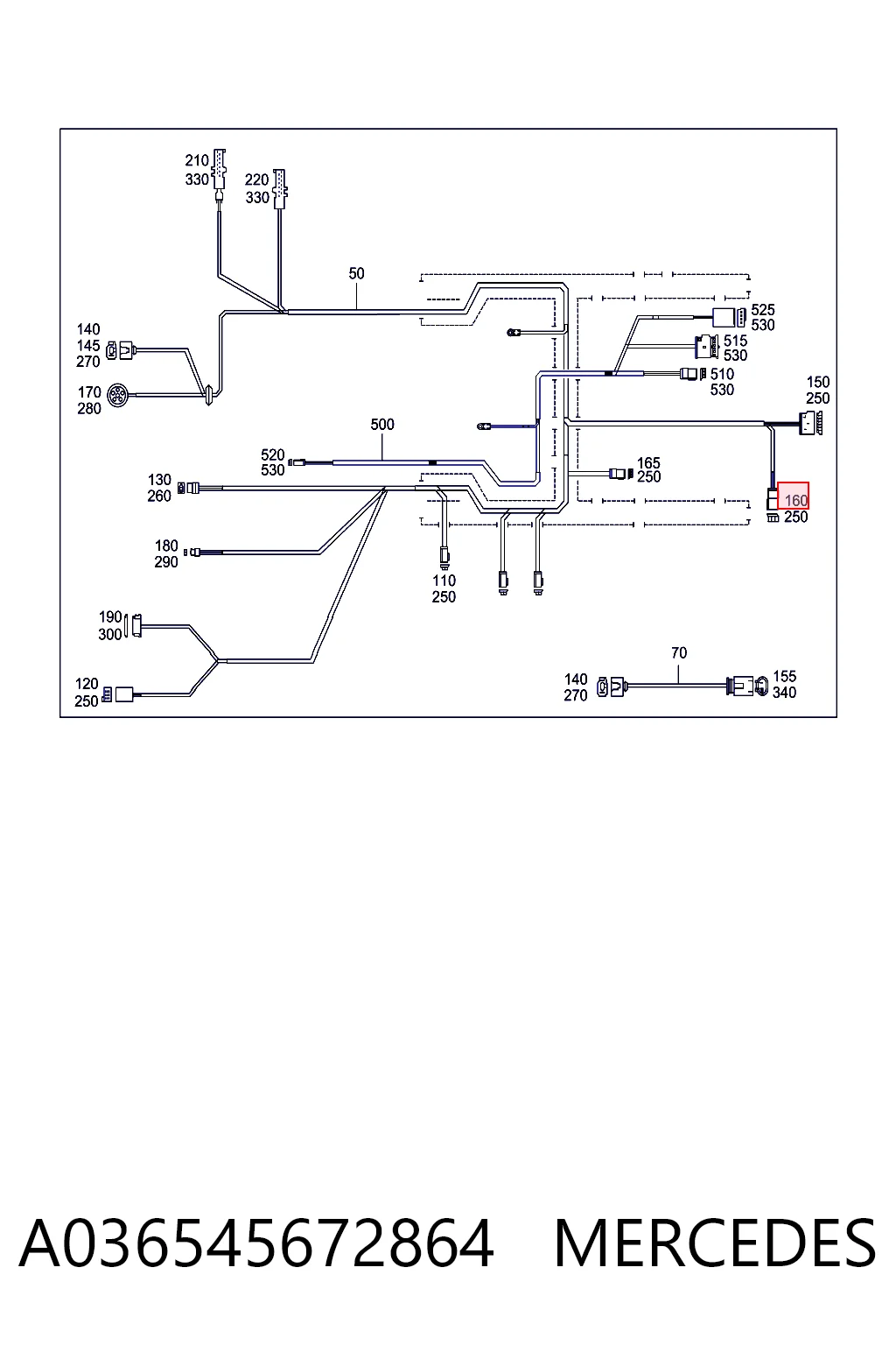 A036545672864 Mercedes