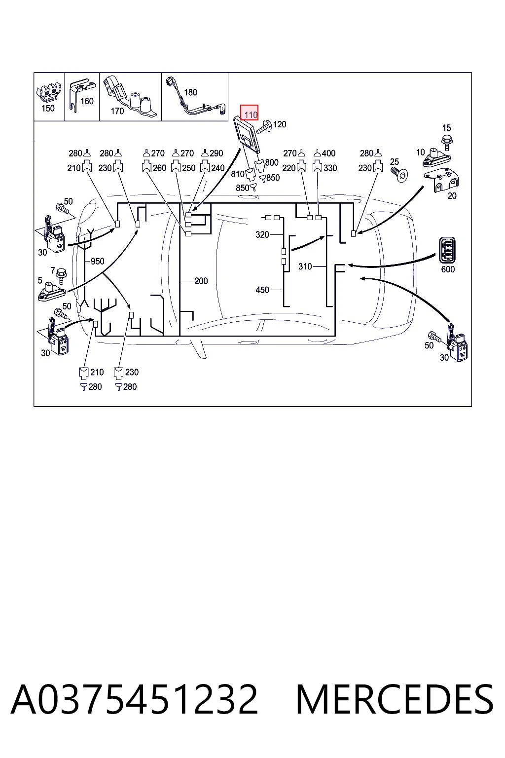 A0375451232 Mercedes