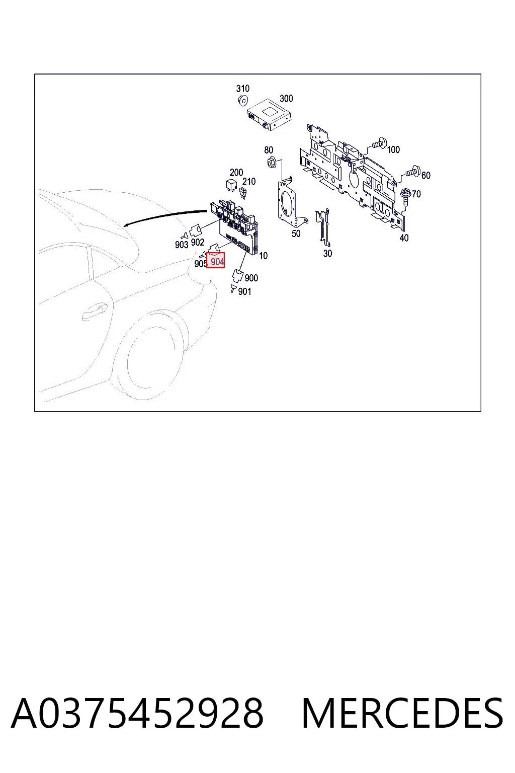 A0375452928 Mercedes