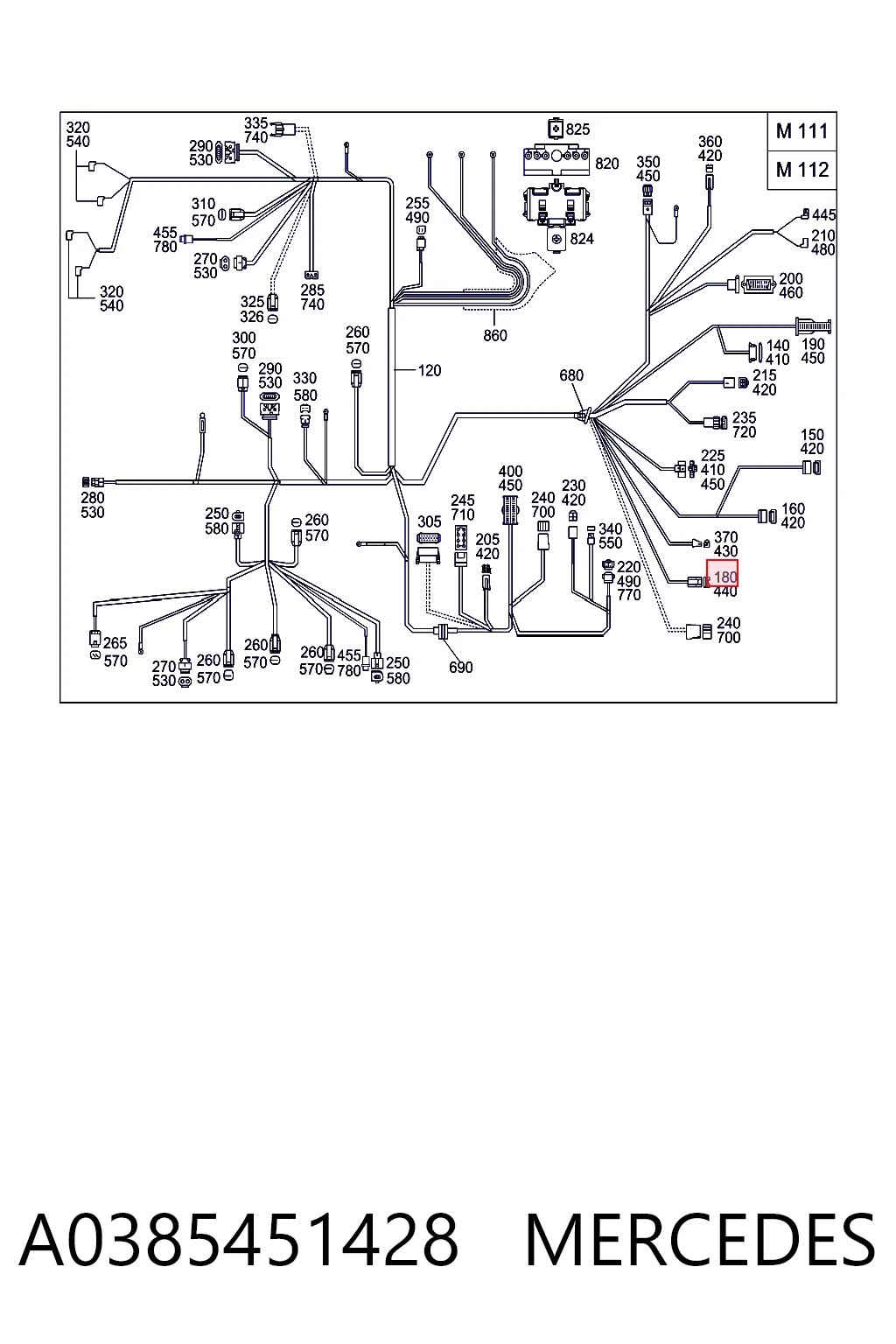 A0385451428 Mercedes