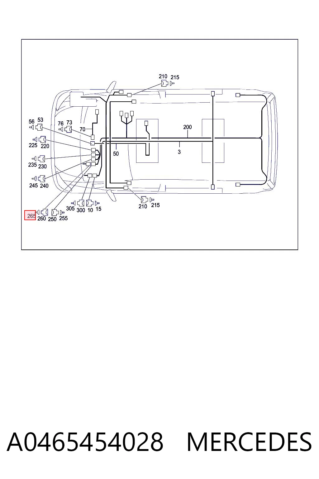 A0465454028 Mercedes