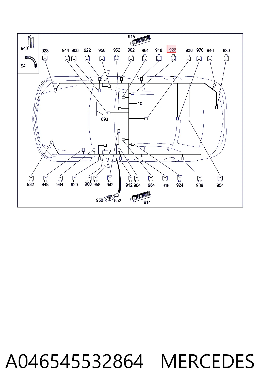 A046545532864 Mercedes