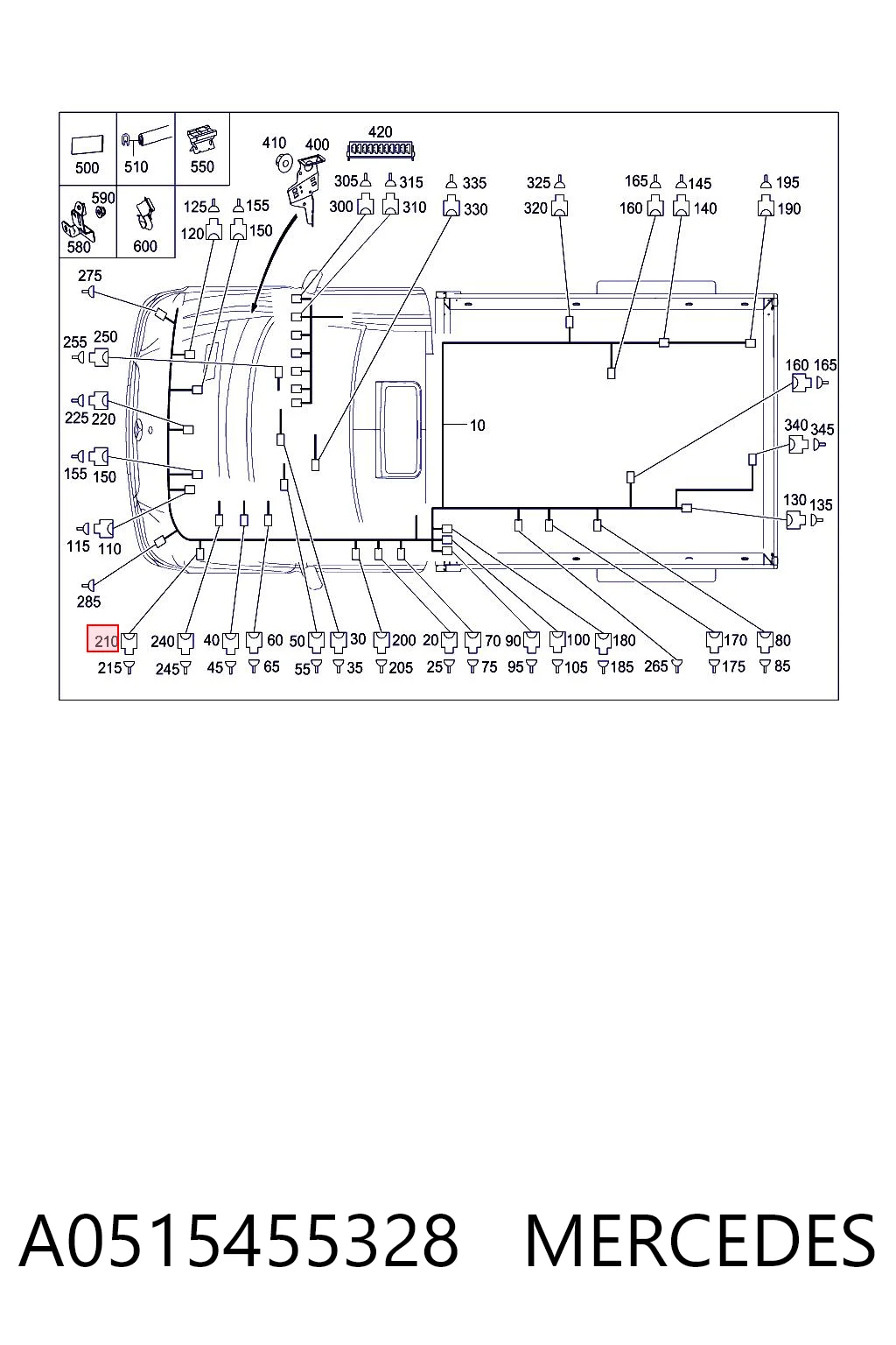 A0515455328 Mercedes