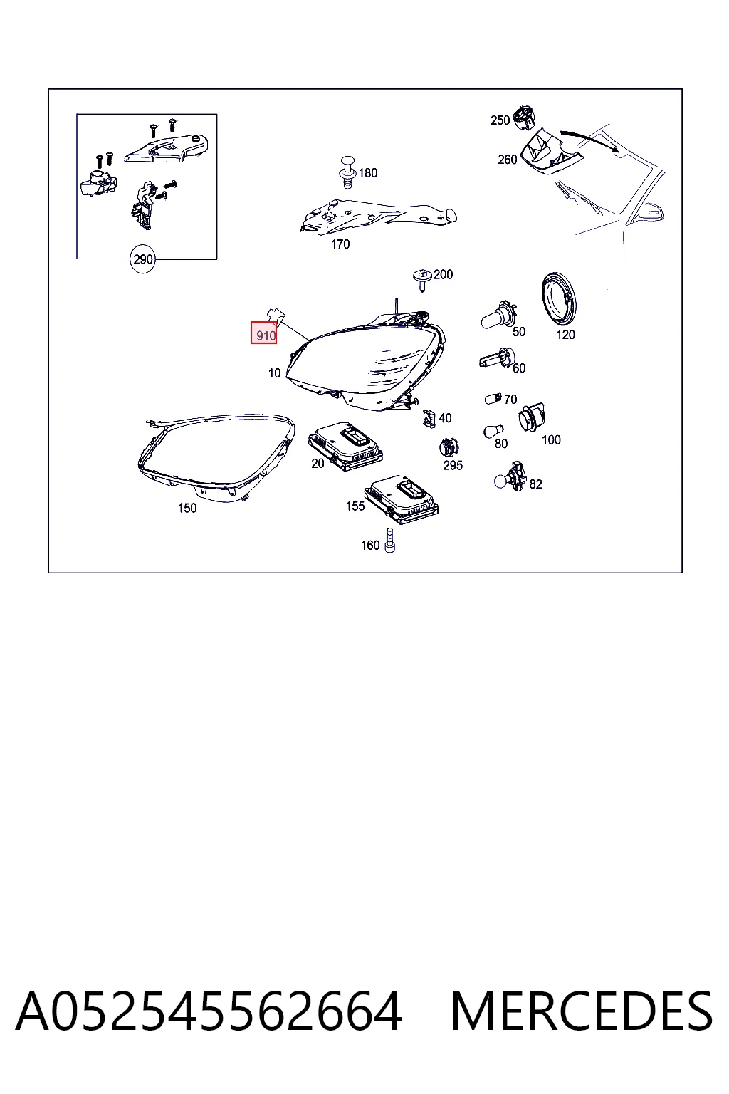 A052545562664 Mercedes
