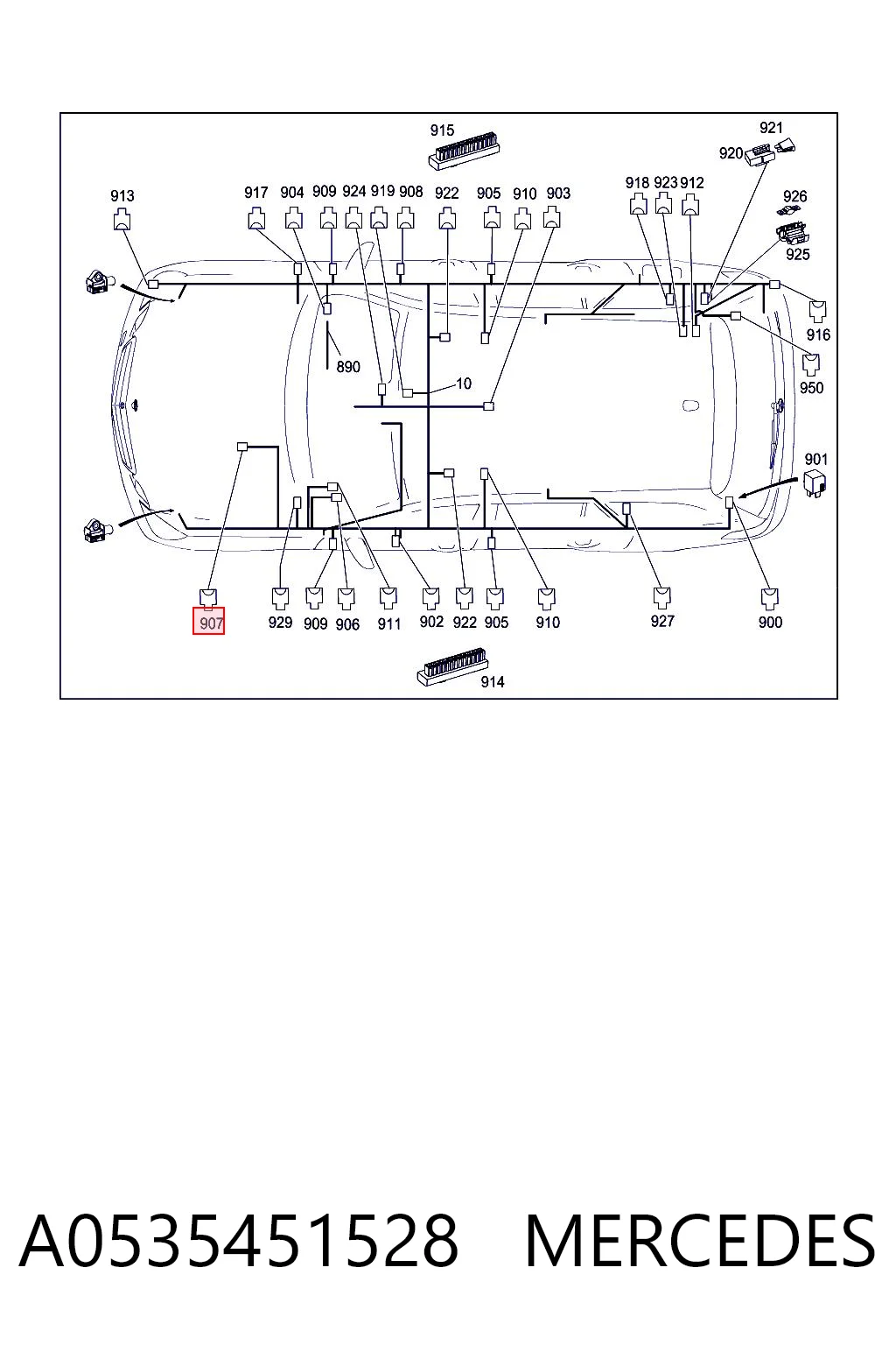 A0535451528 Mercedes