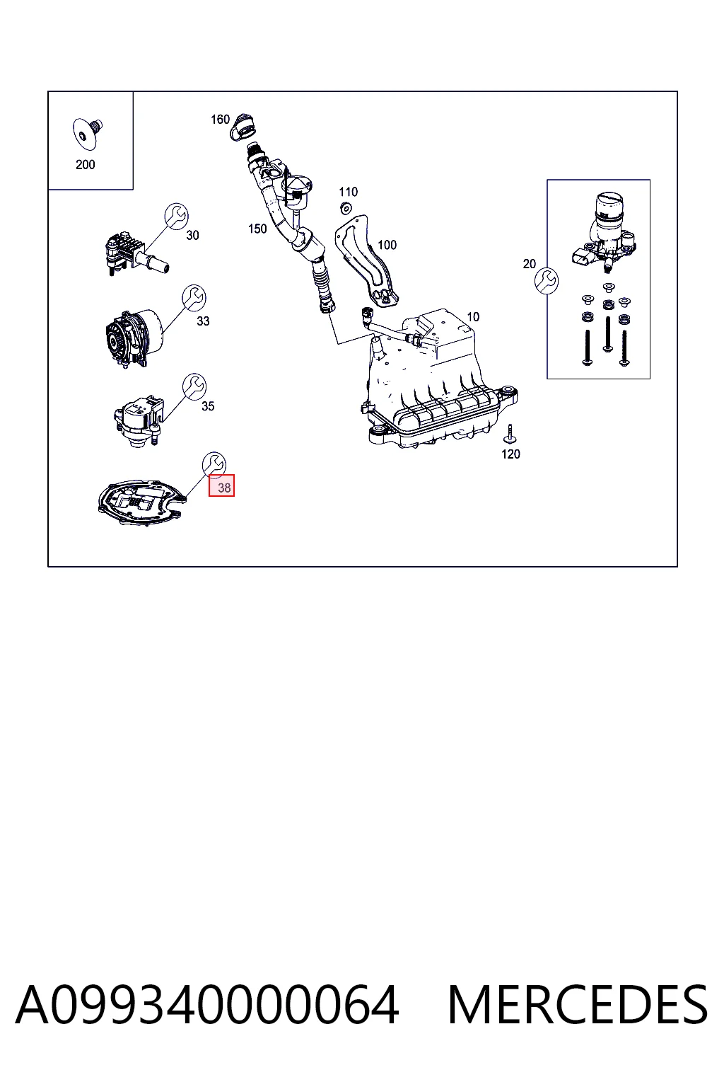 A099340000064 Mercedes