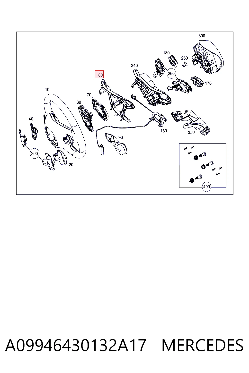 A09946430132A17 Mercedes
