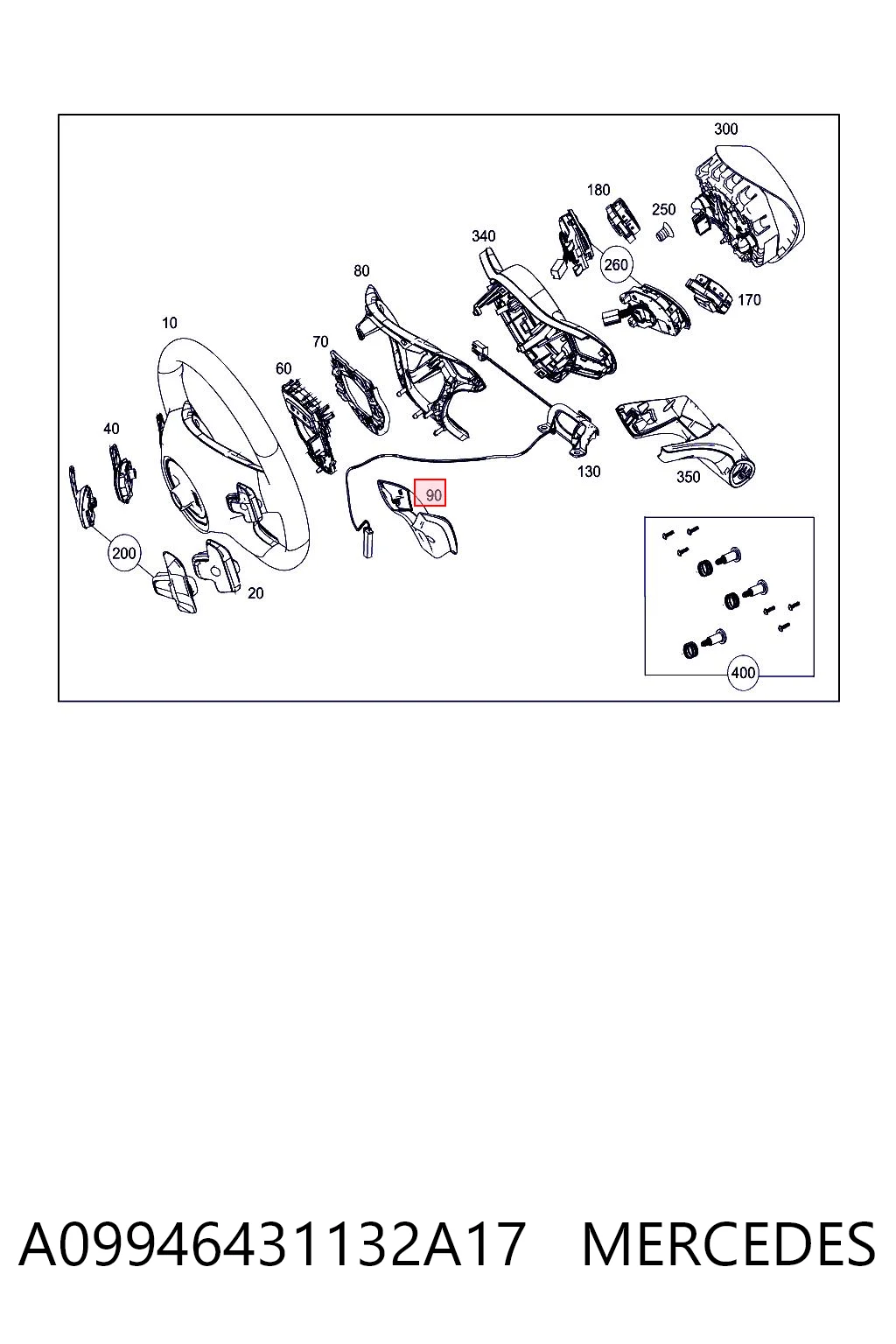 A09946431132A17 Mercedes