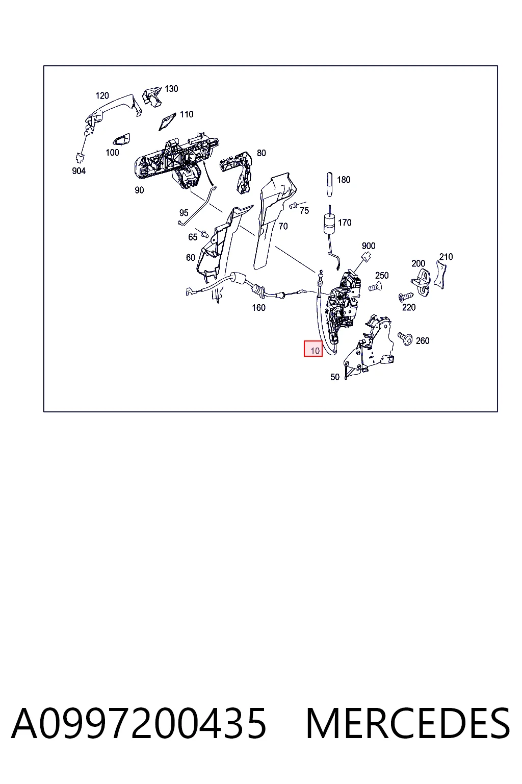 A0997200435 Mercedes