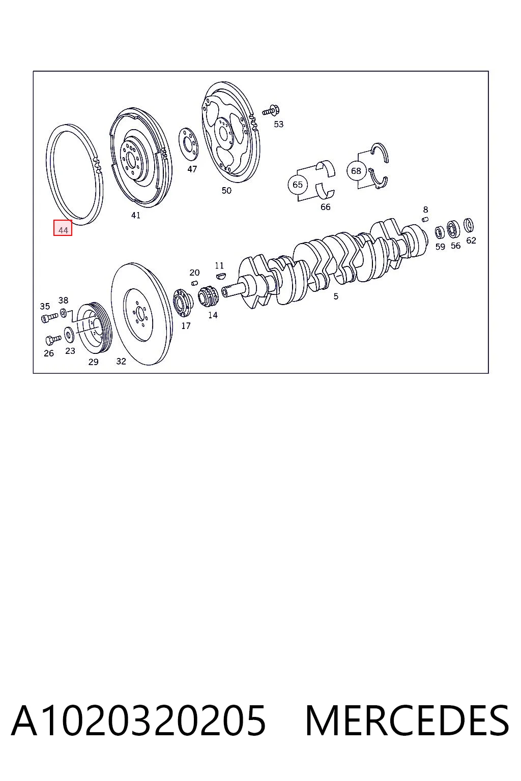 A1020320205 Mercedes