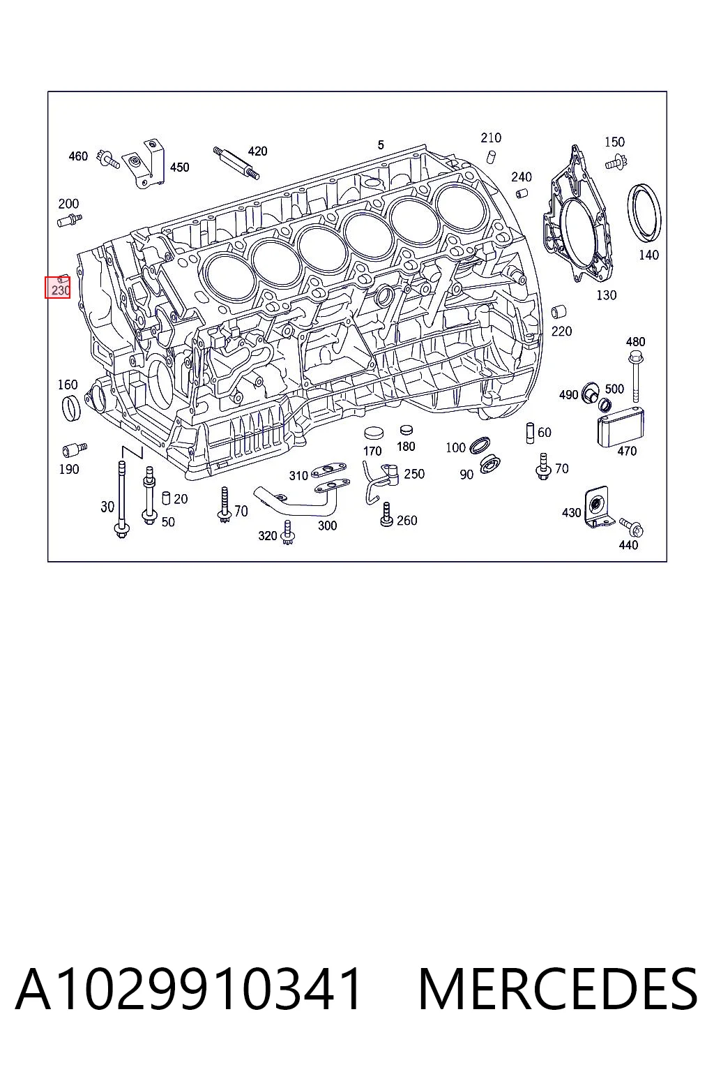 A1029910341 Mercedes
