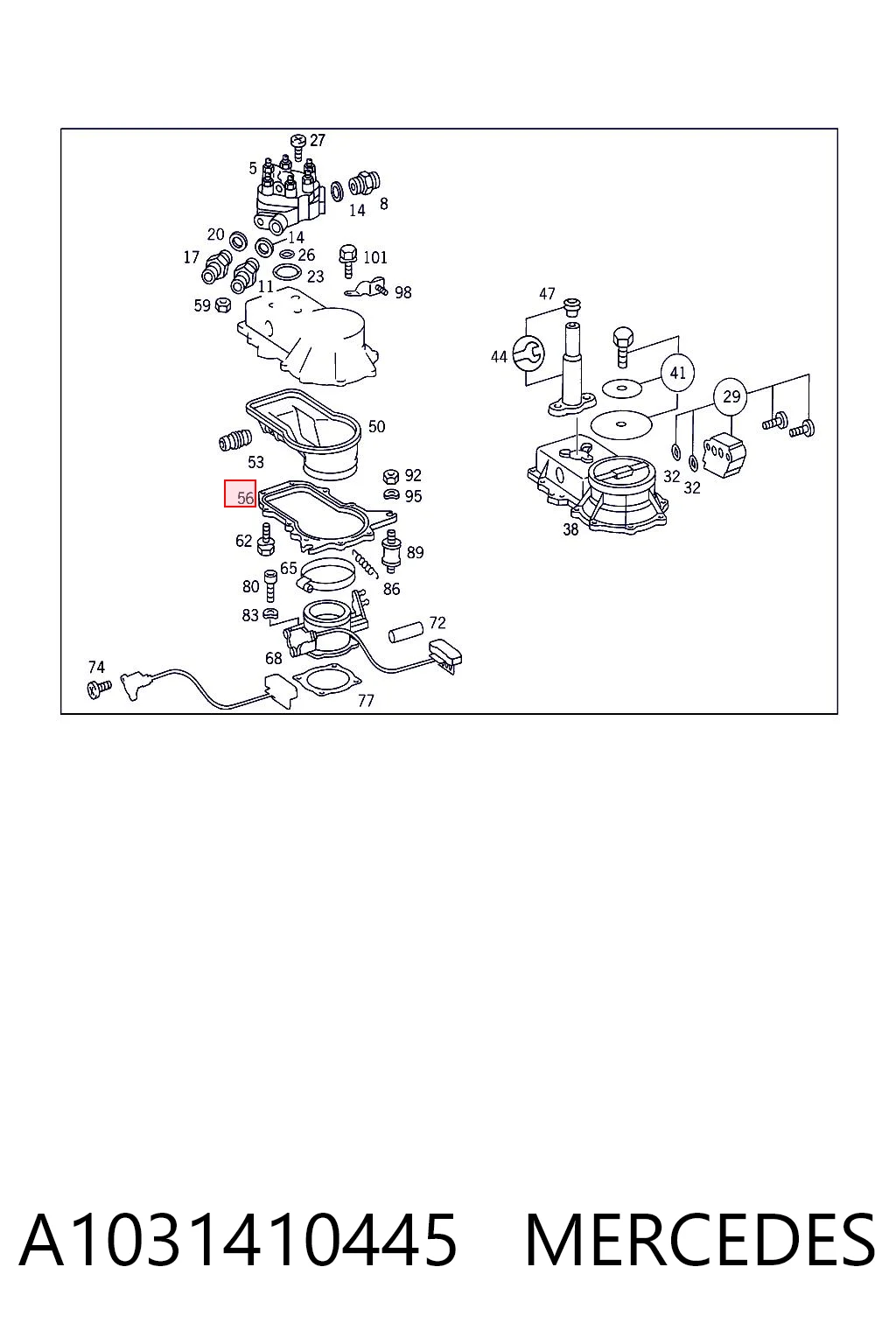 A1031410445 Mercedes