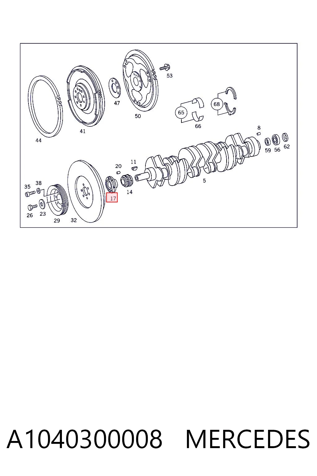 A1040300008 Mercedes