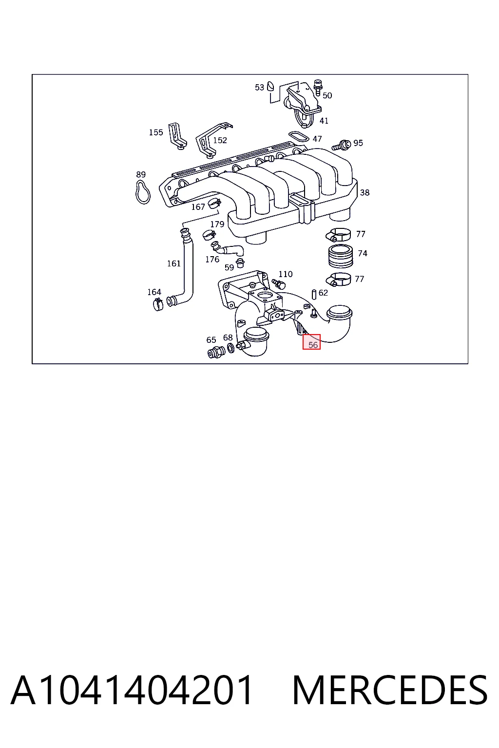 A1041404201 Mercedes