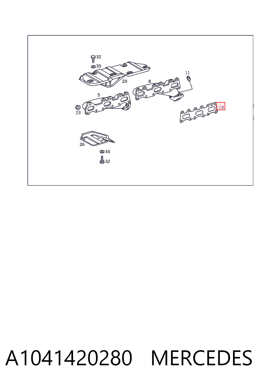 A1041420280 Mercedes