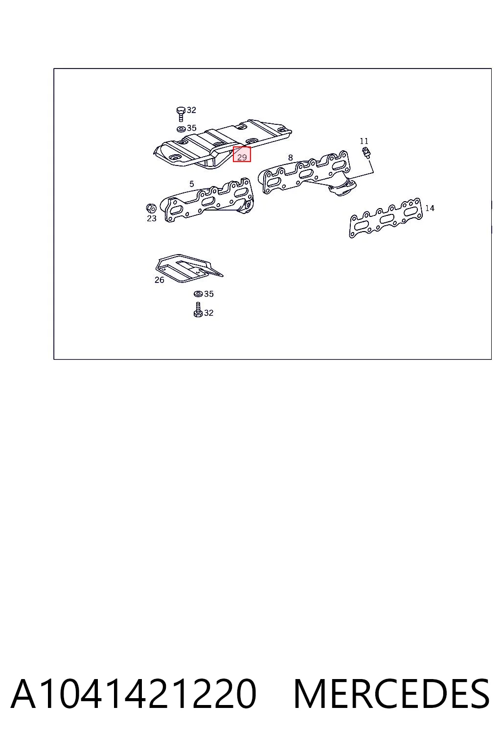 A1041421220 Mercedes
