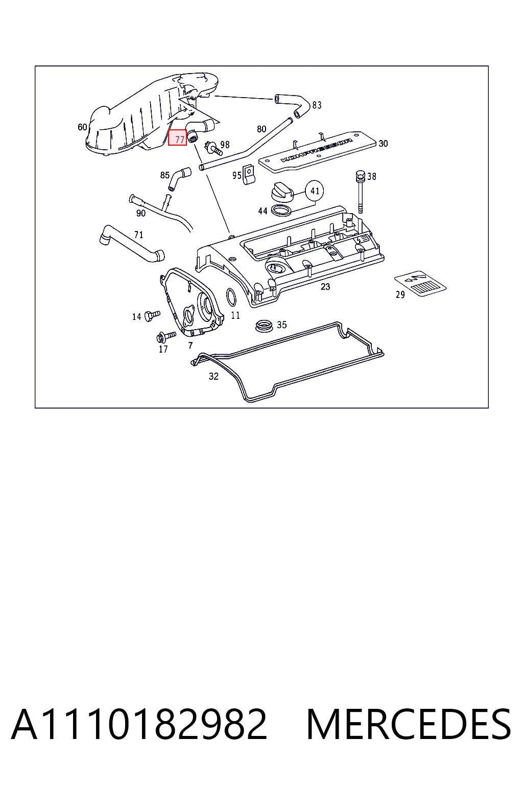 A1110182982 Mercedes
