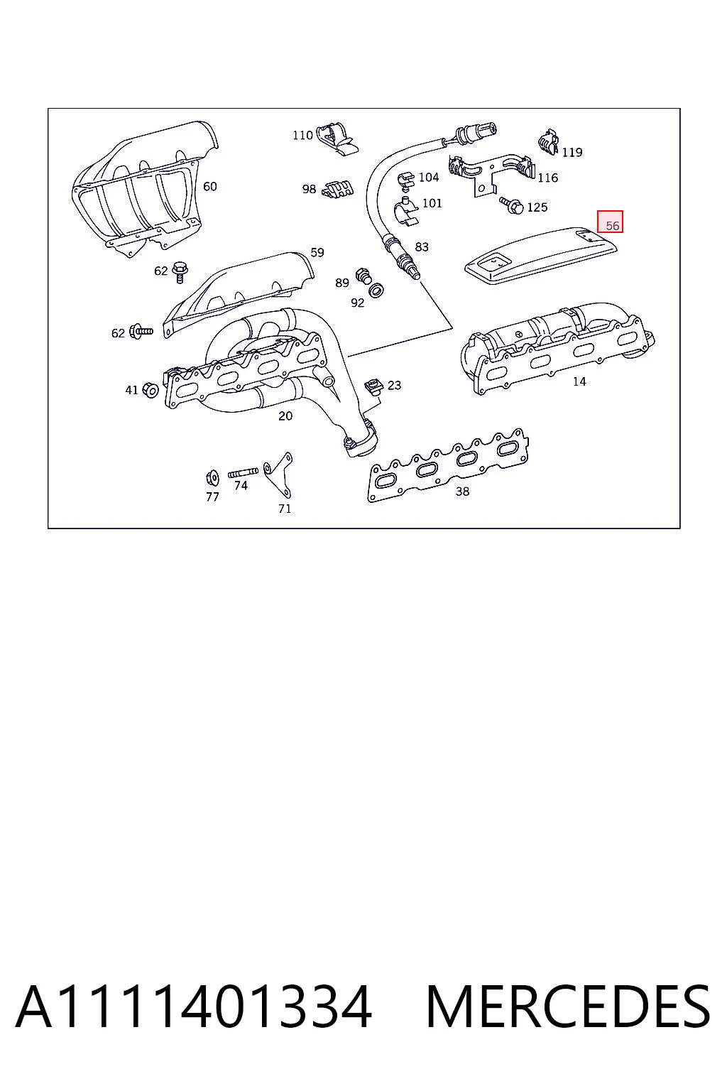 A1111401334 Mercedes