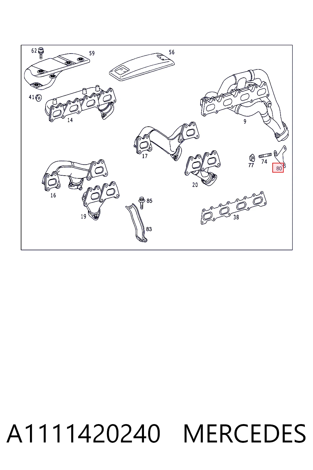 A1111420240 Mercedes