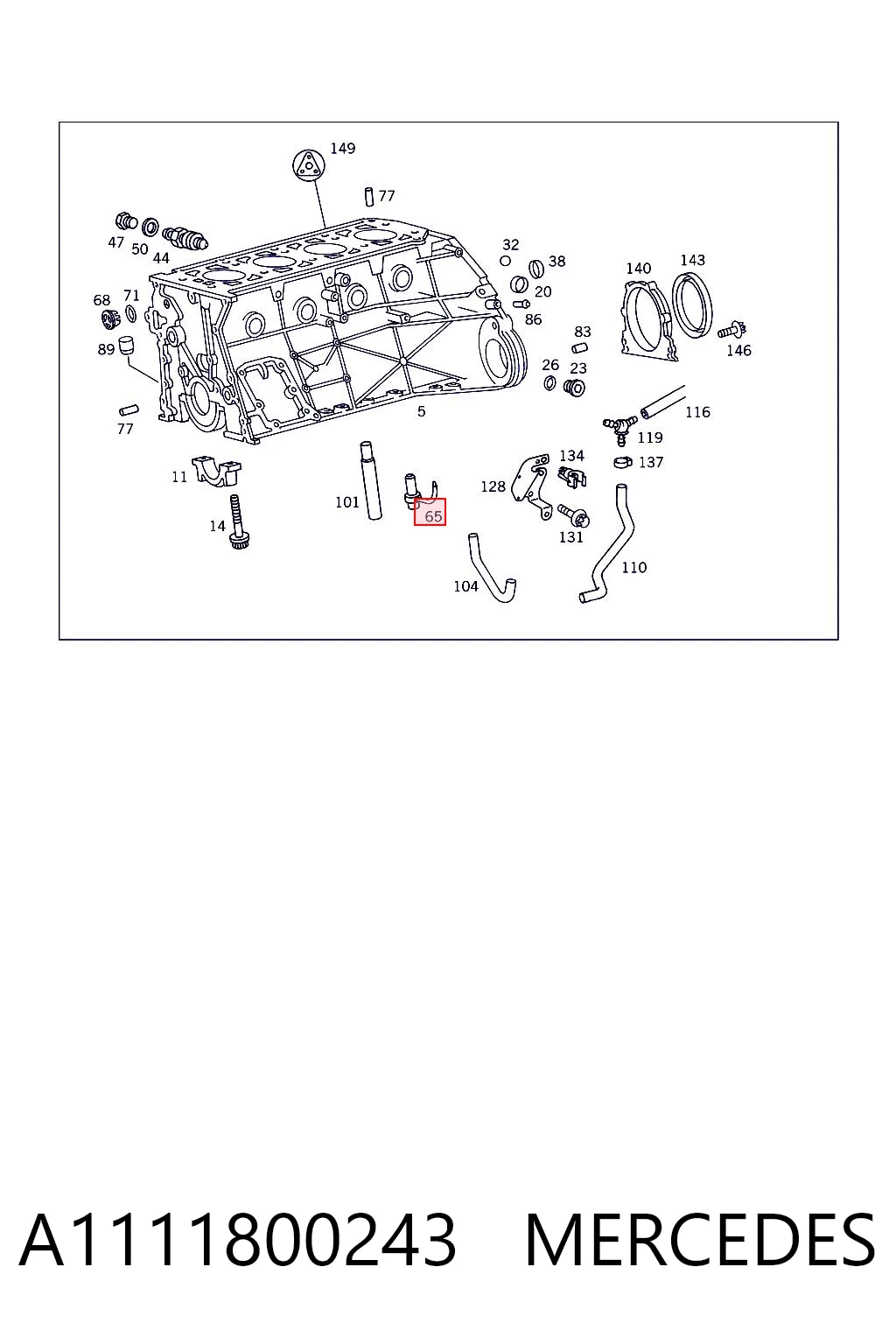 A1111800243 Mercedes