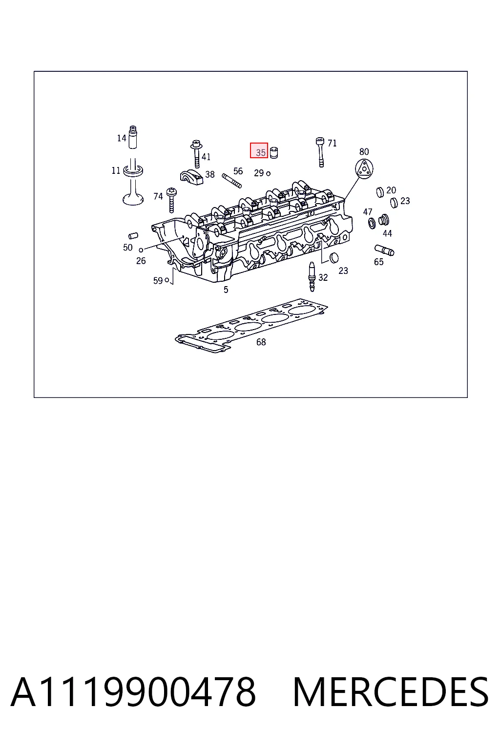 A1119900478 Mercedes