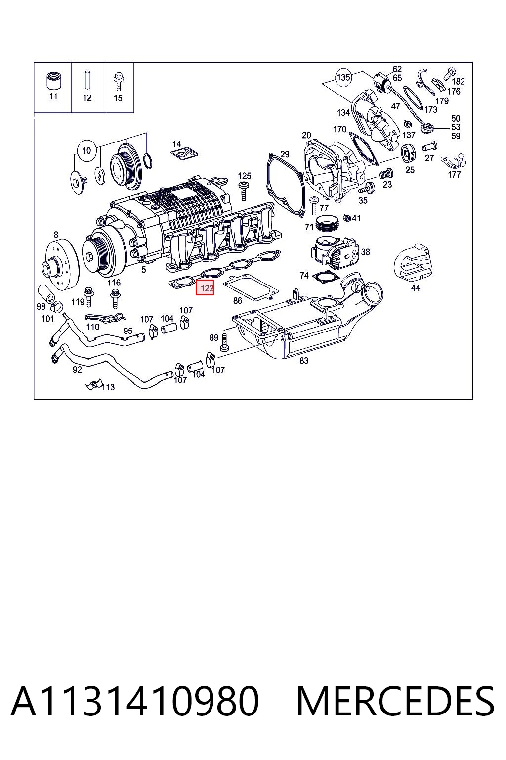 A1131410980 Mercedes