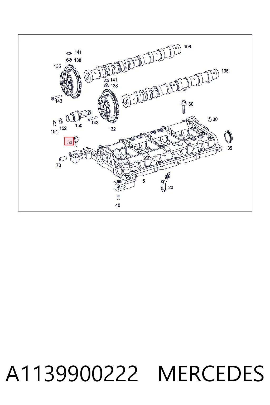 A1139900222 Mercedes