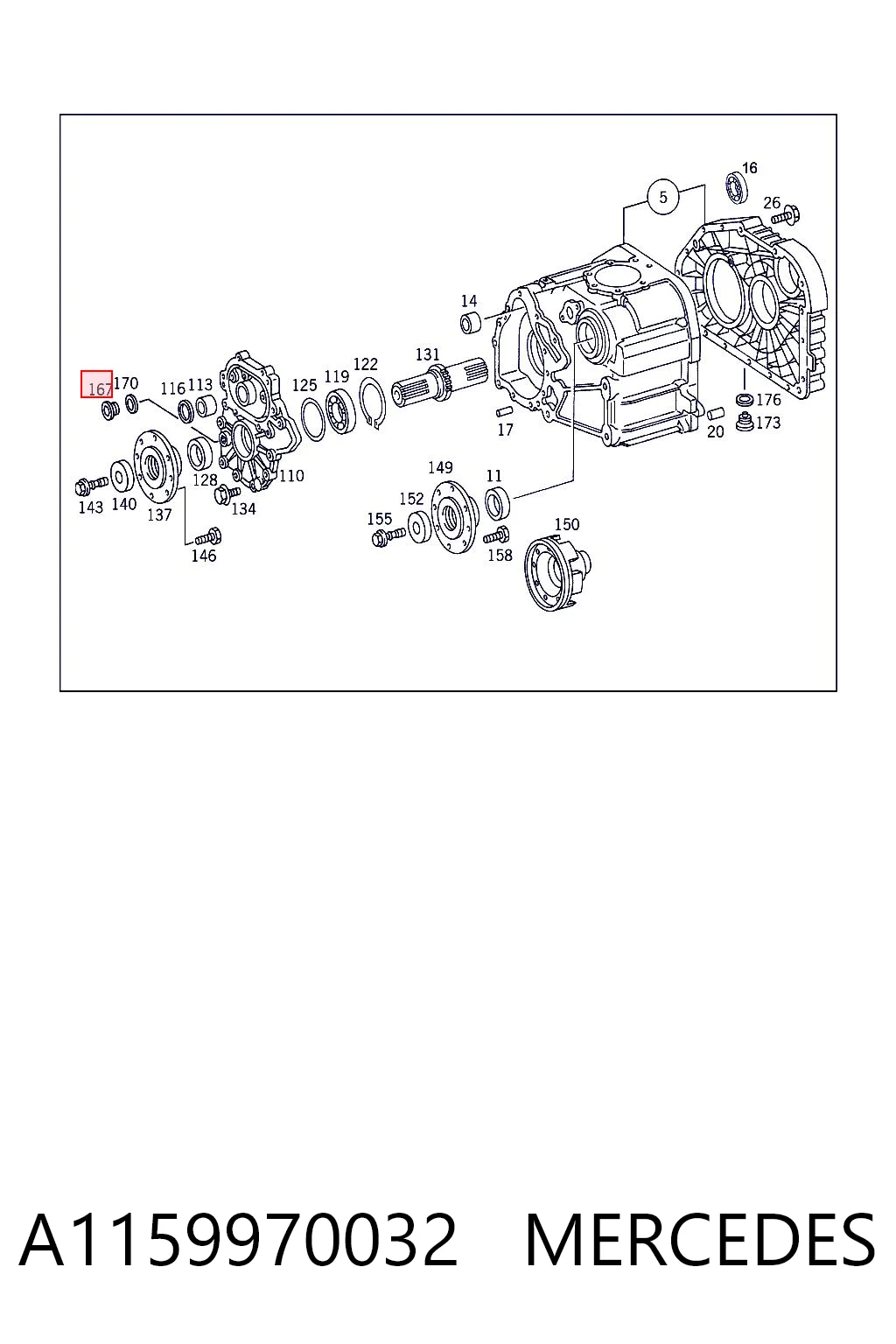 A1159970032 Mercedes
