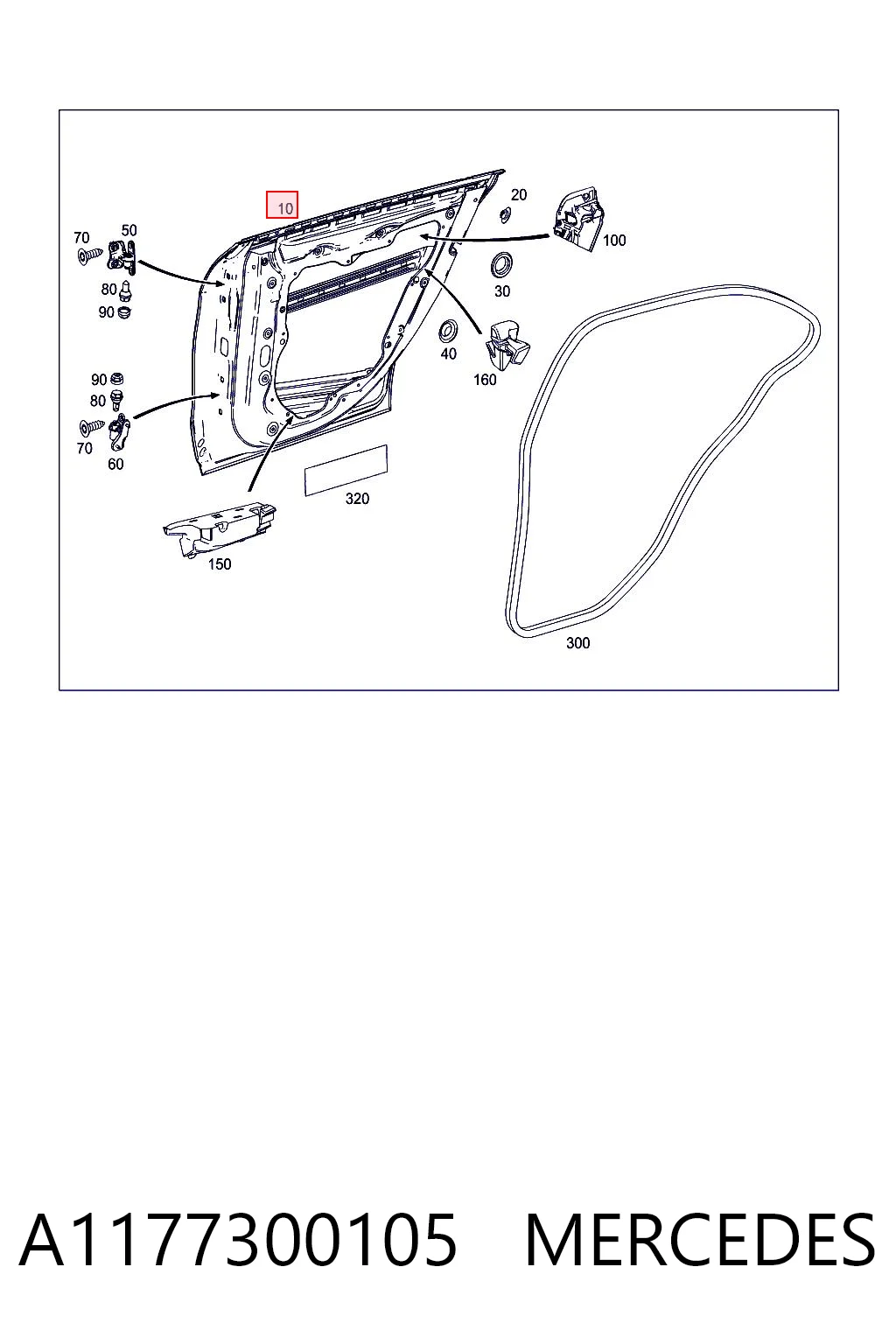 A1177300105 Mercedes