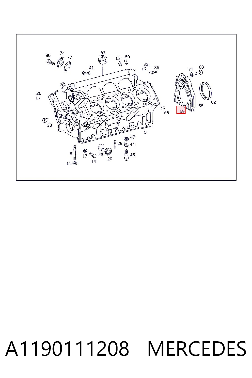 A1190111208 Mercedes