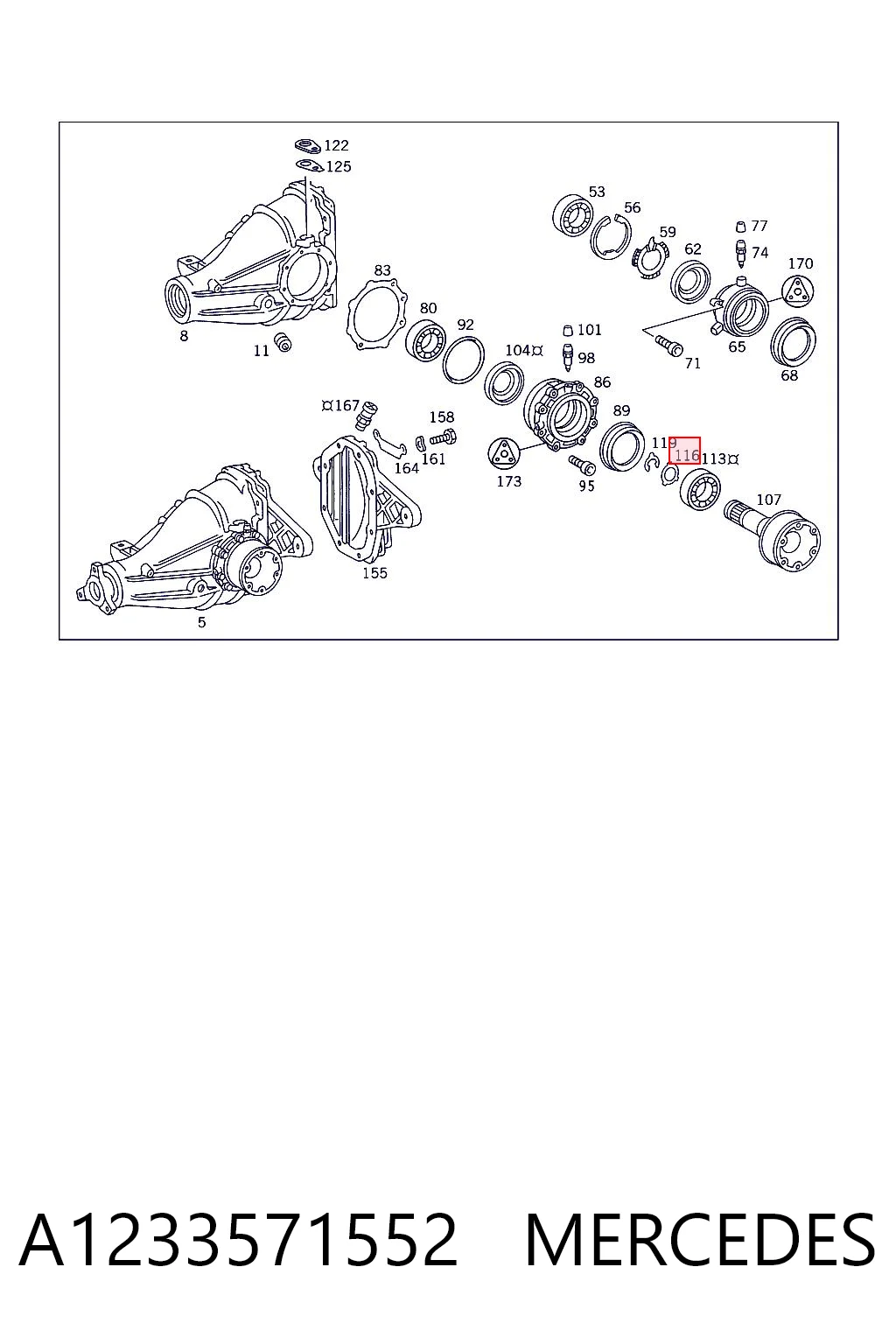A1233571552 Mercedes
