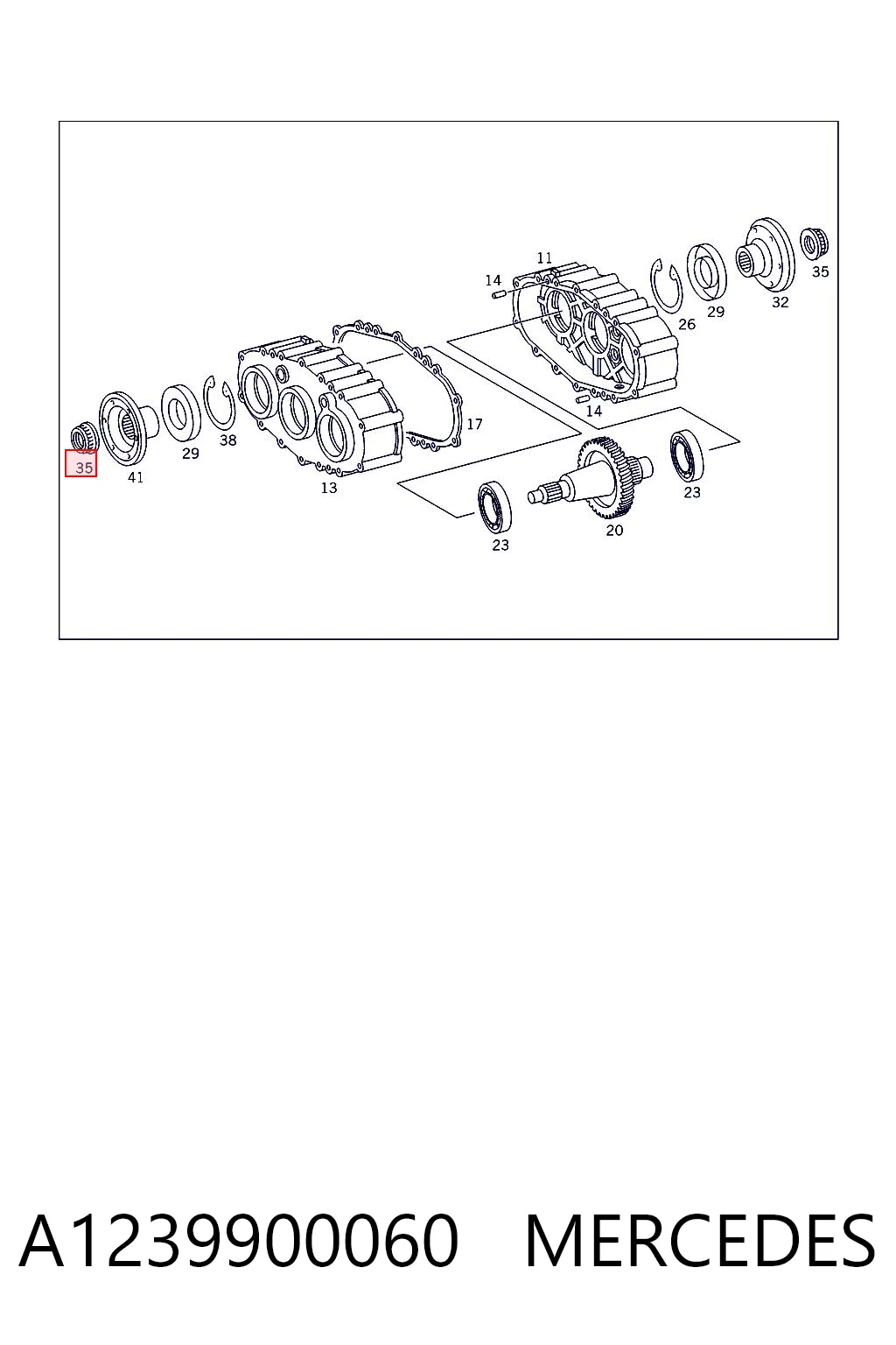 A1239900060 Mercedes
