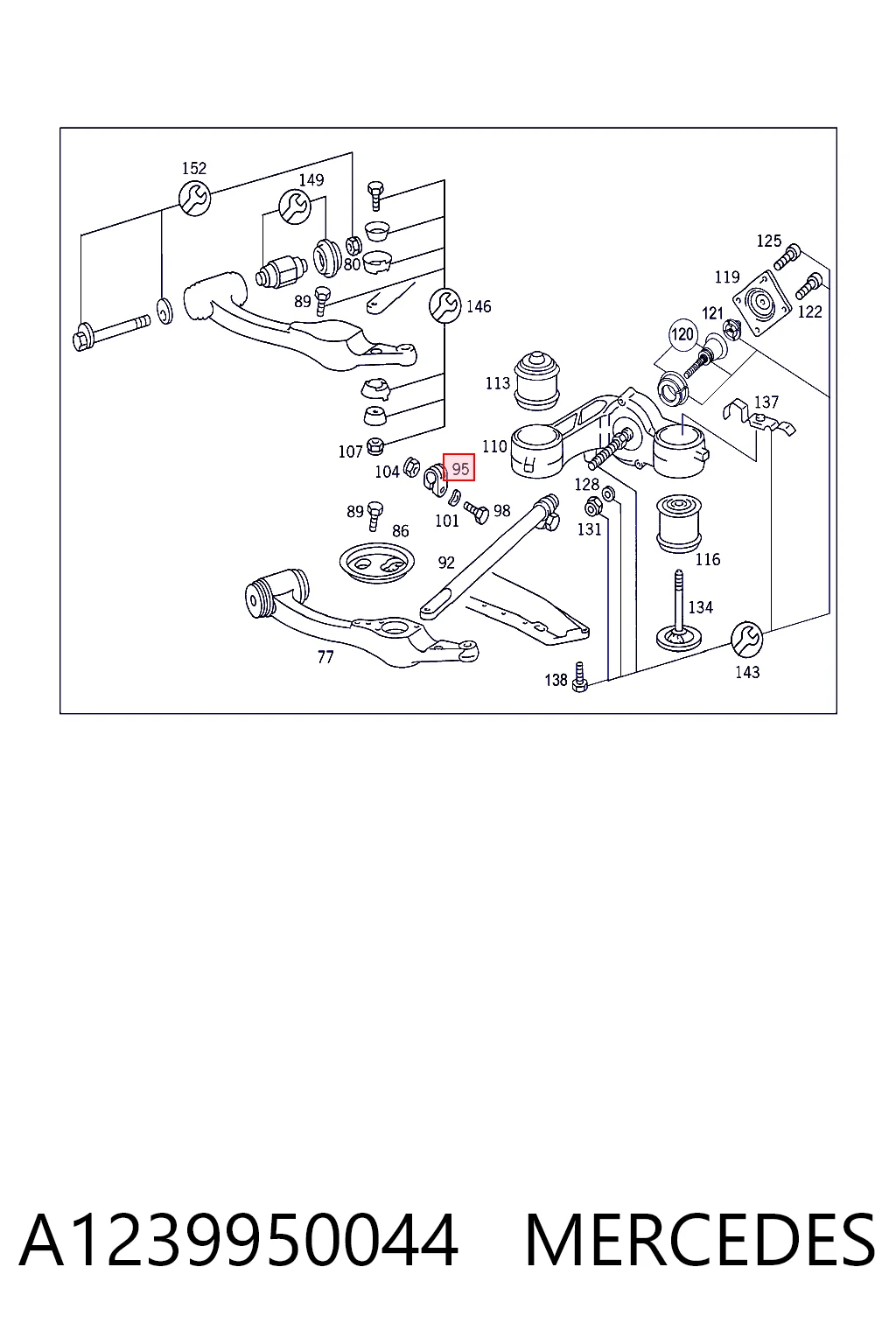 A1239950044 Mercedes