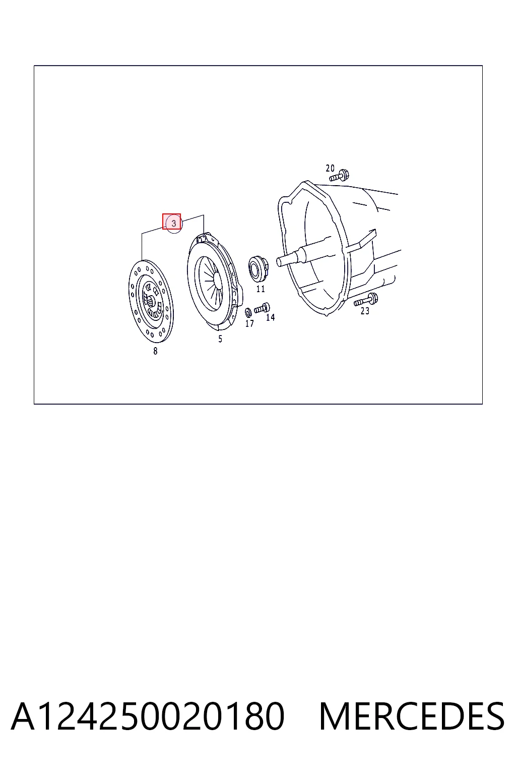 A124250020180 Mercedes