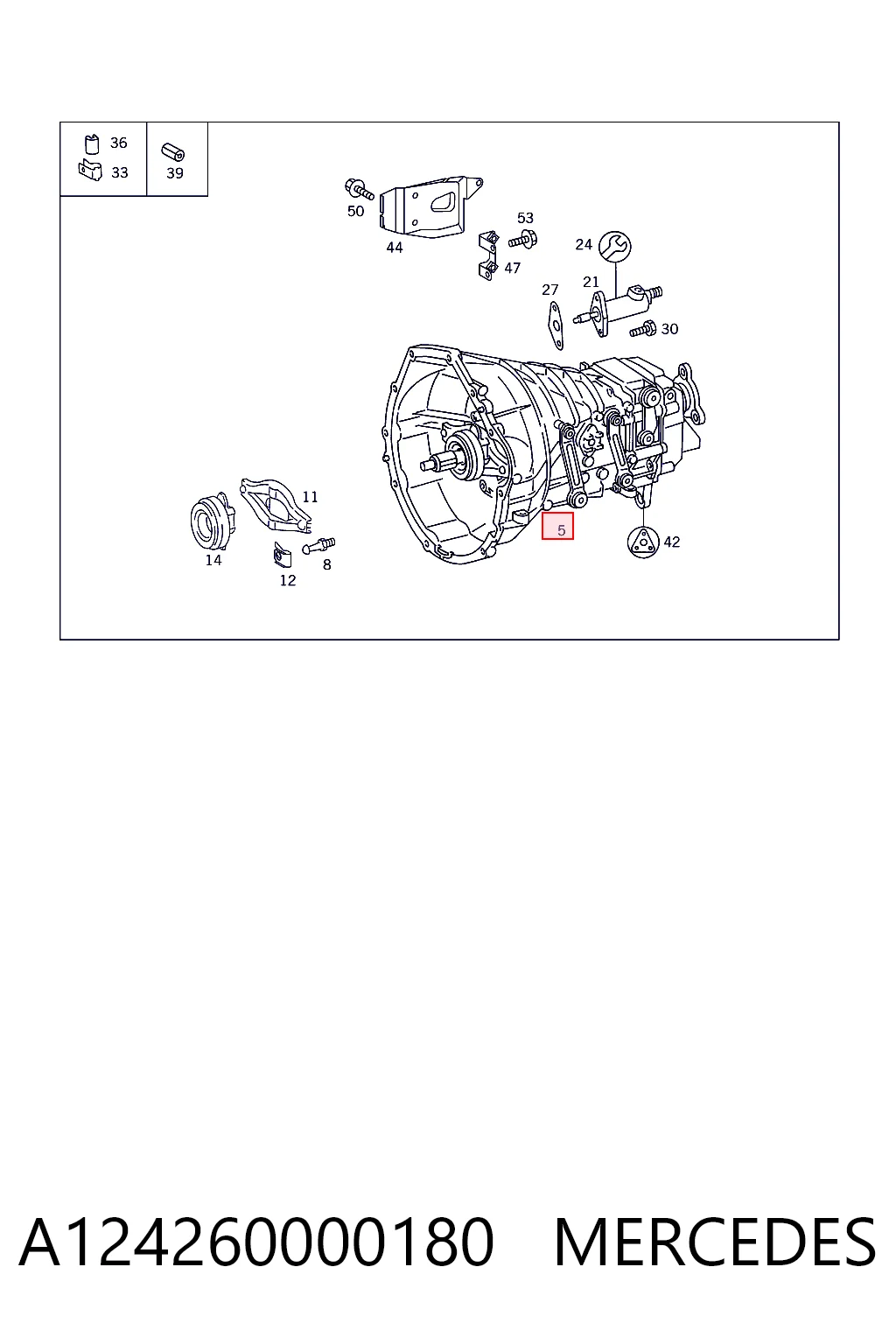 A124260000180 Mercedes