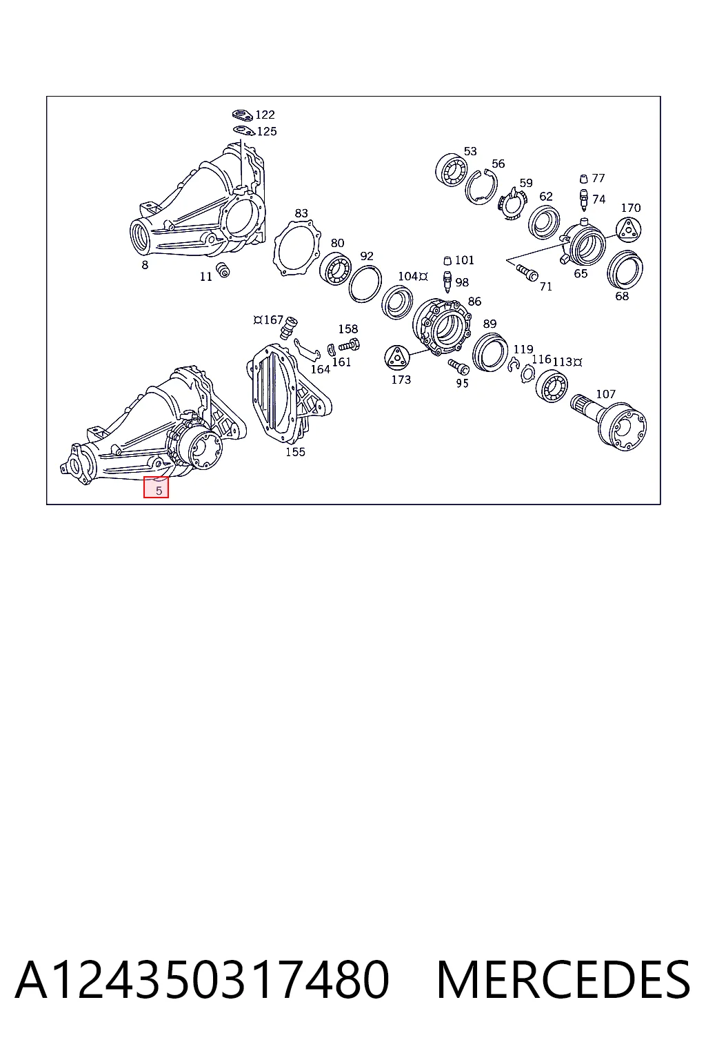 A124350317480 Mercedes