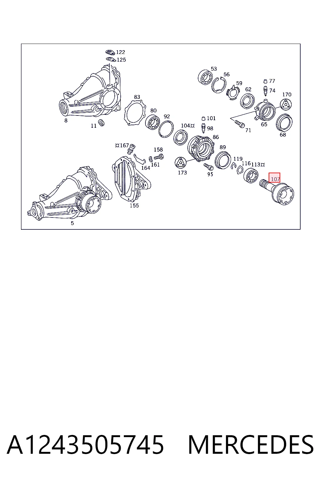 A1243505745 Mercedes