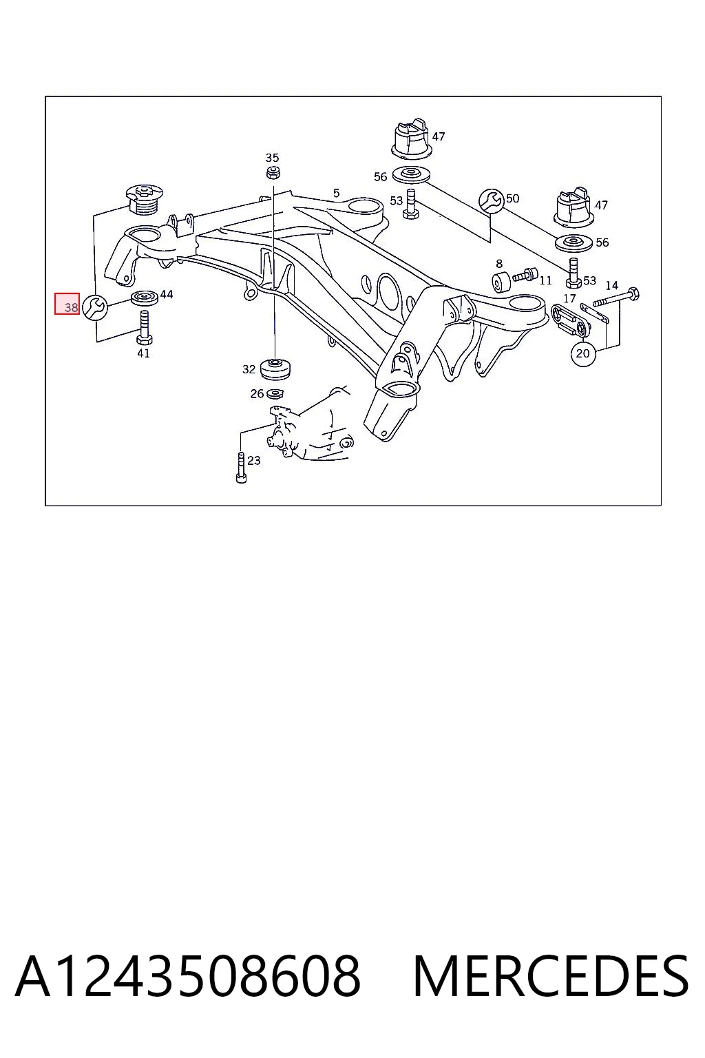 A1243508608 Mercedes