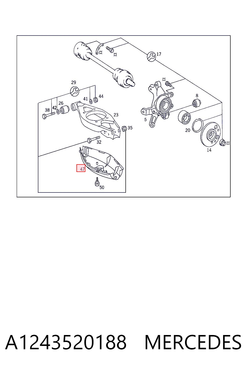 A1243520188 Mercedes