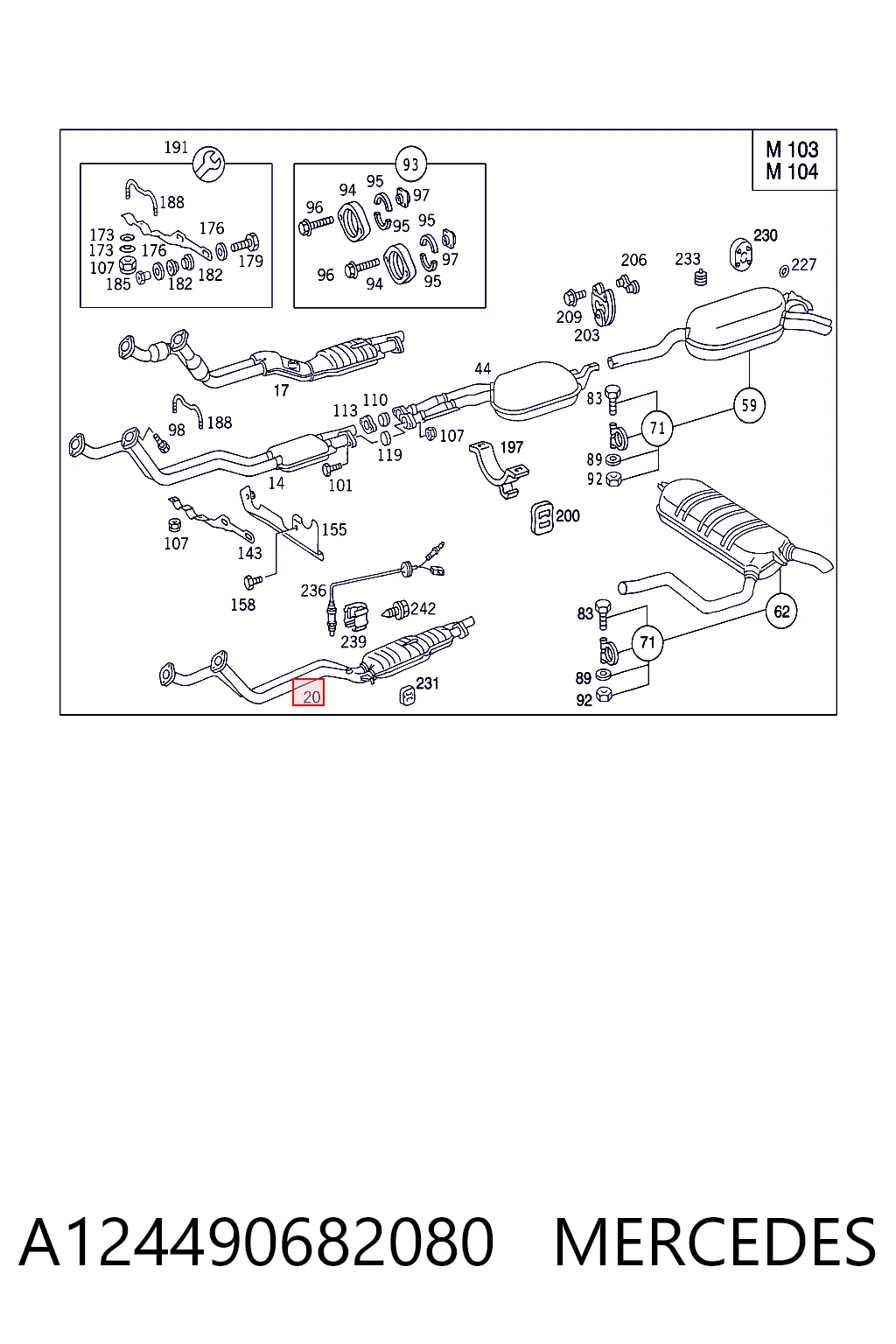A124490682080 Mercedes