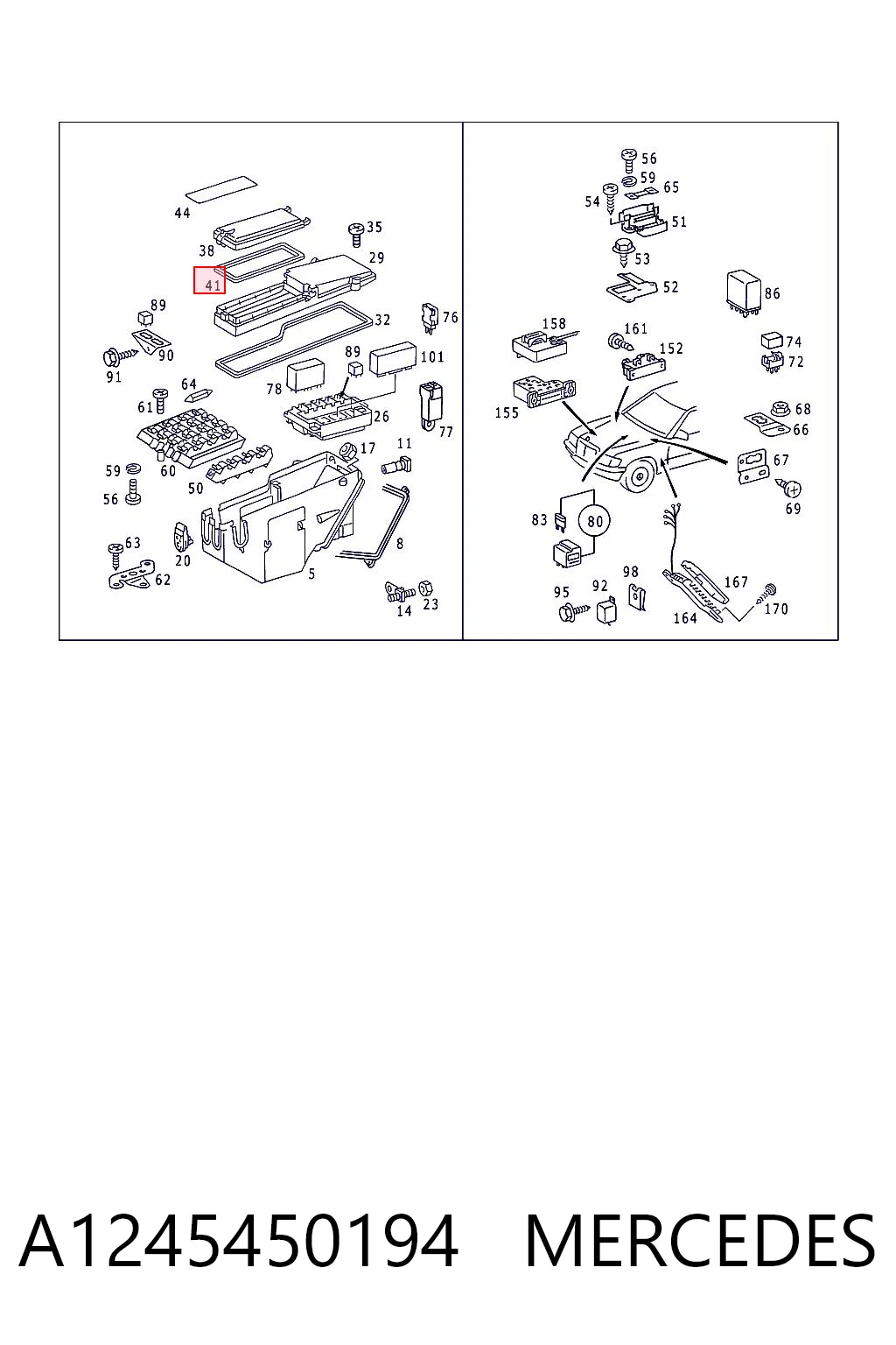 A1245450194 Mercedes