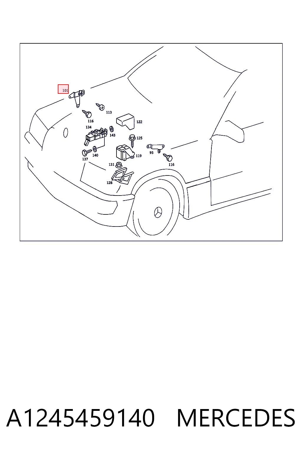A1245459140 Mercedes