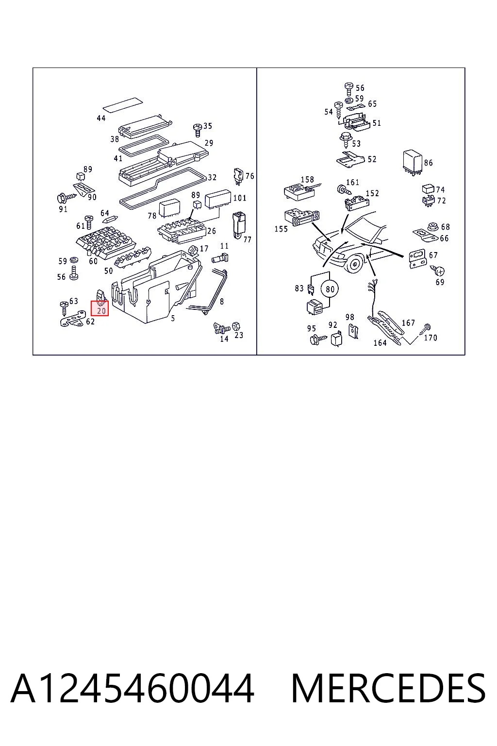 A1245460044 Mercedes