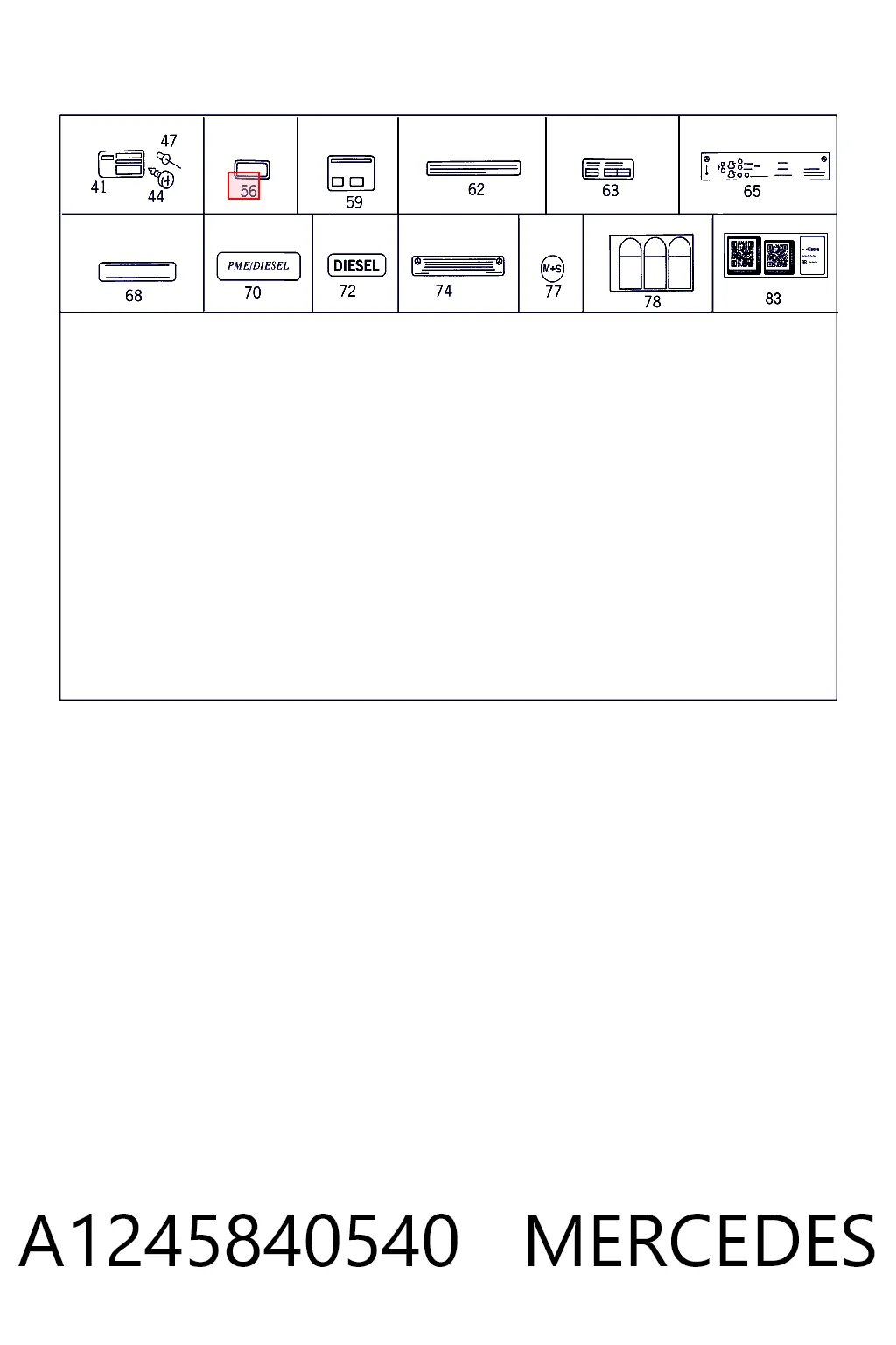 A1245840540 Mercedes