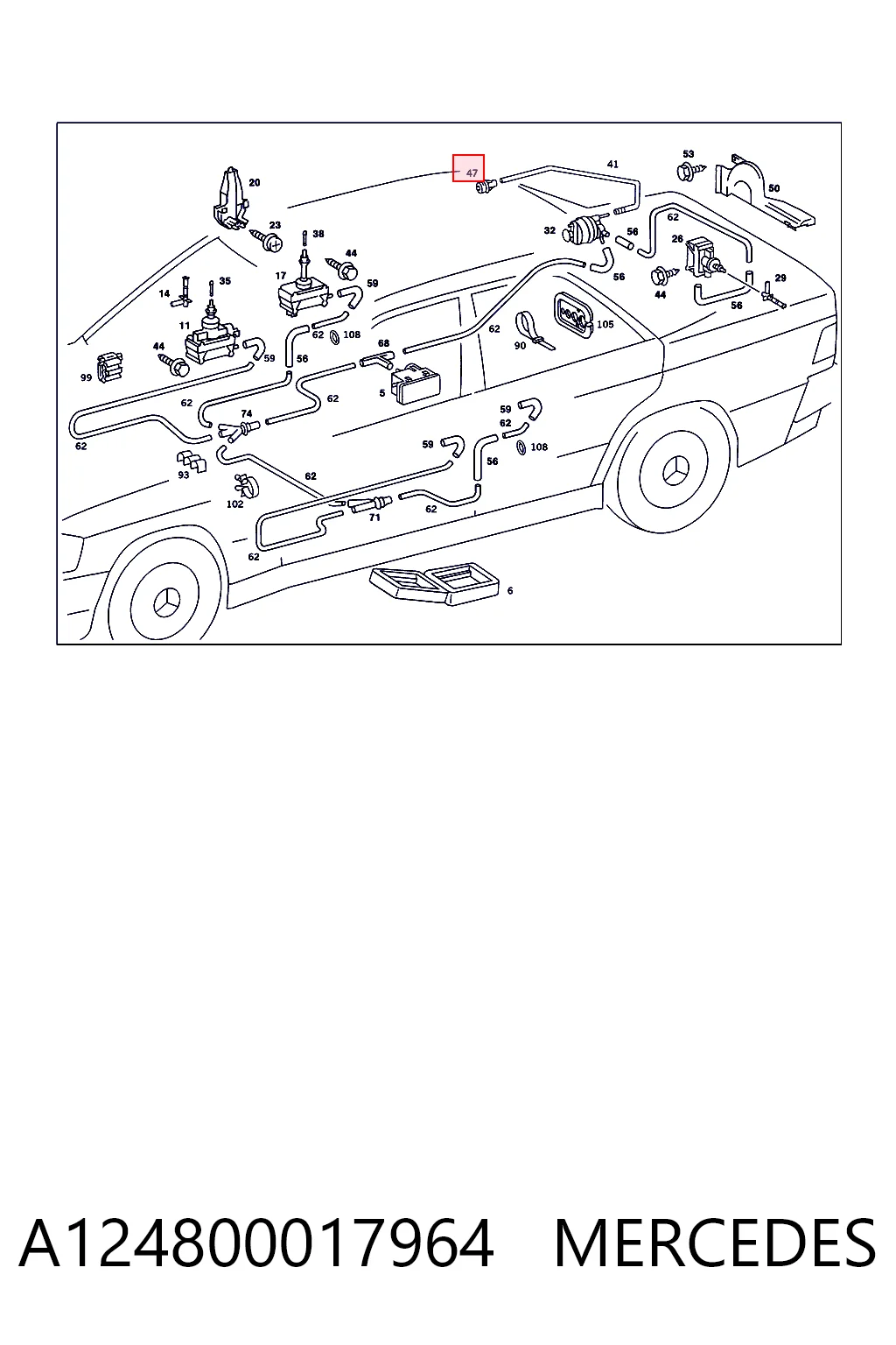 A124800017964 Mercedes