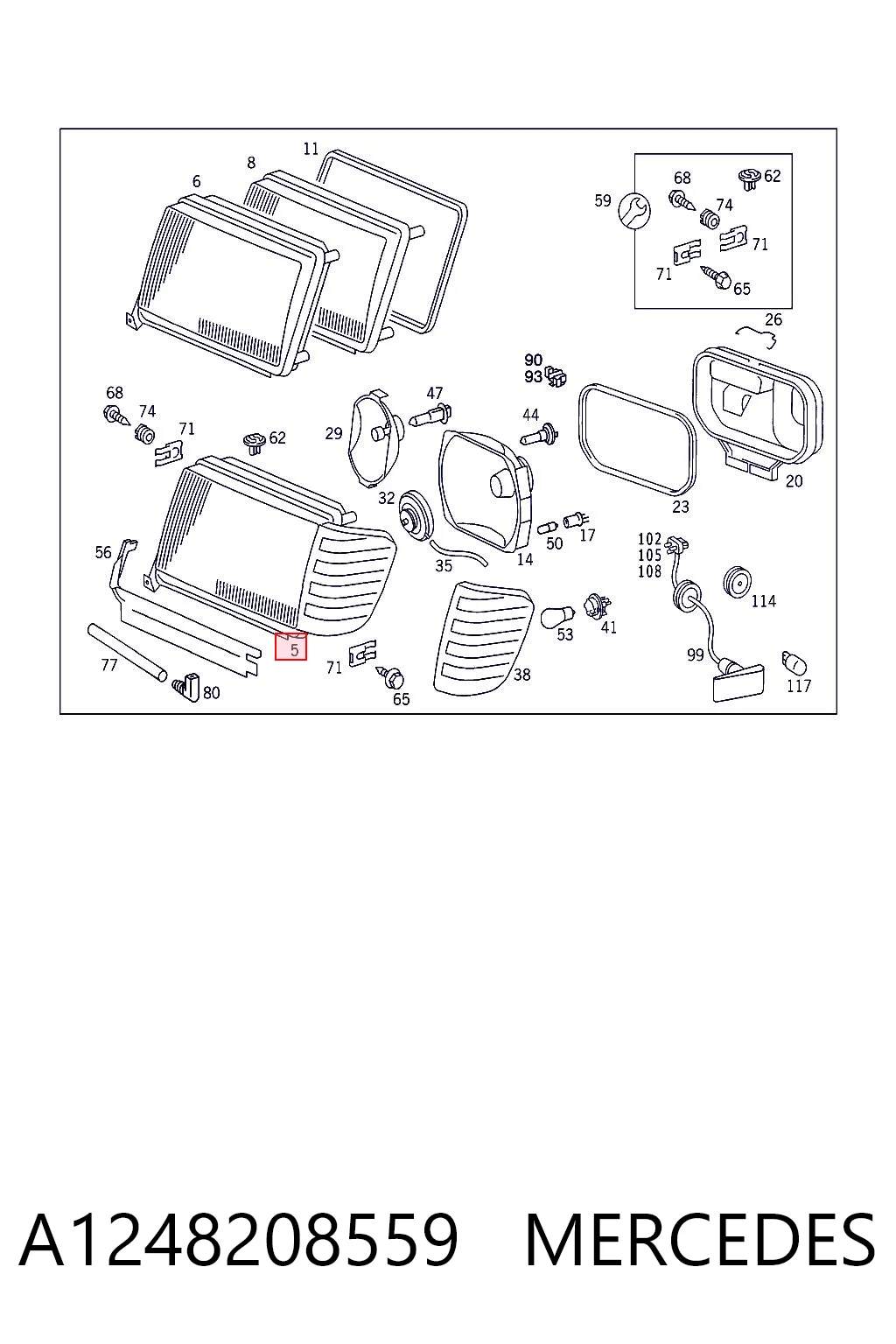 A1248208559 Mercedes Faros