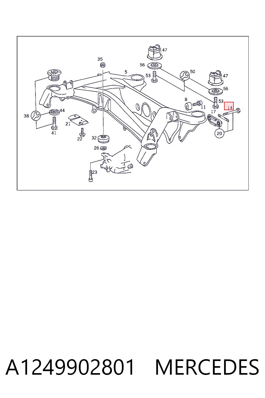 A1249902801 Mercedes