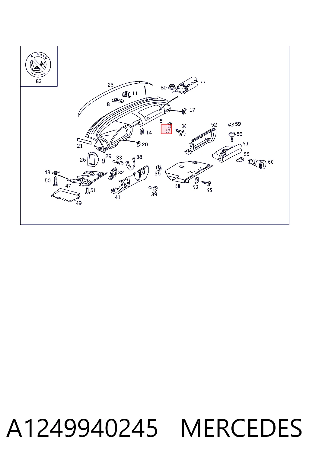 A1249940245 Mercedes